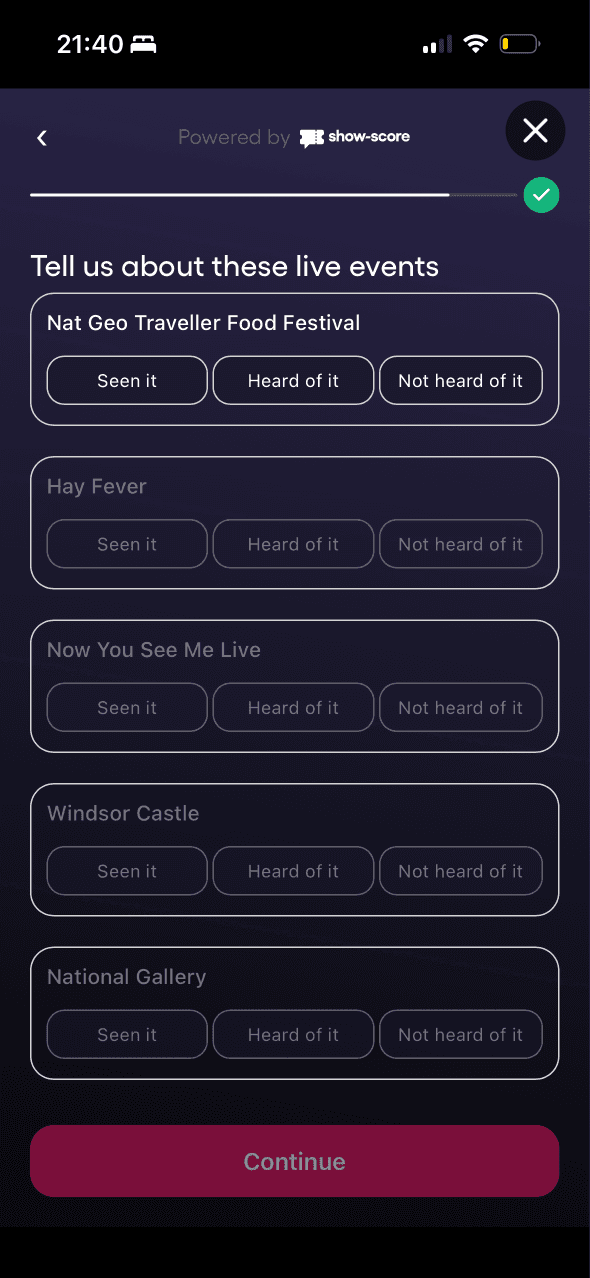 TodayTix: Other live events