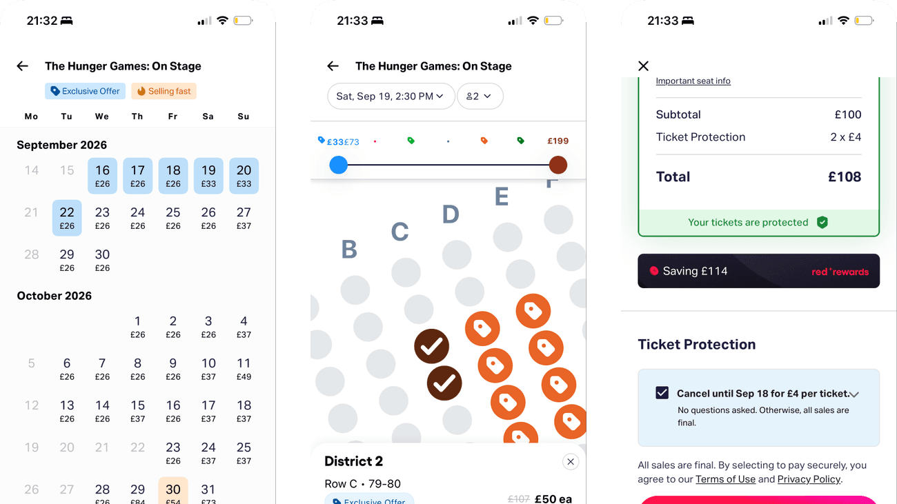TodayTix product journey