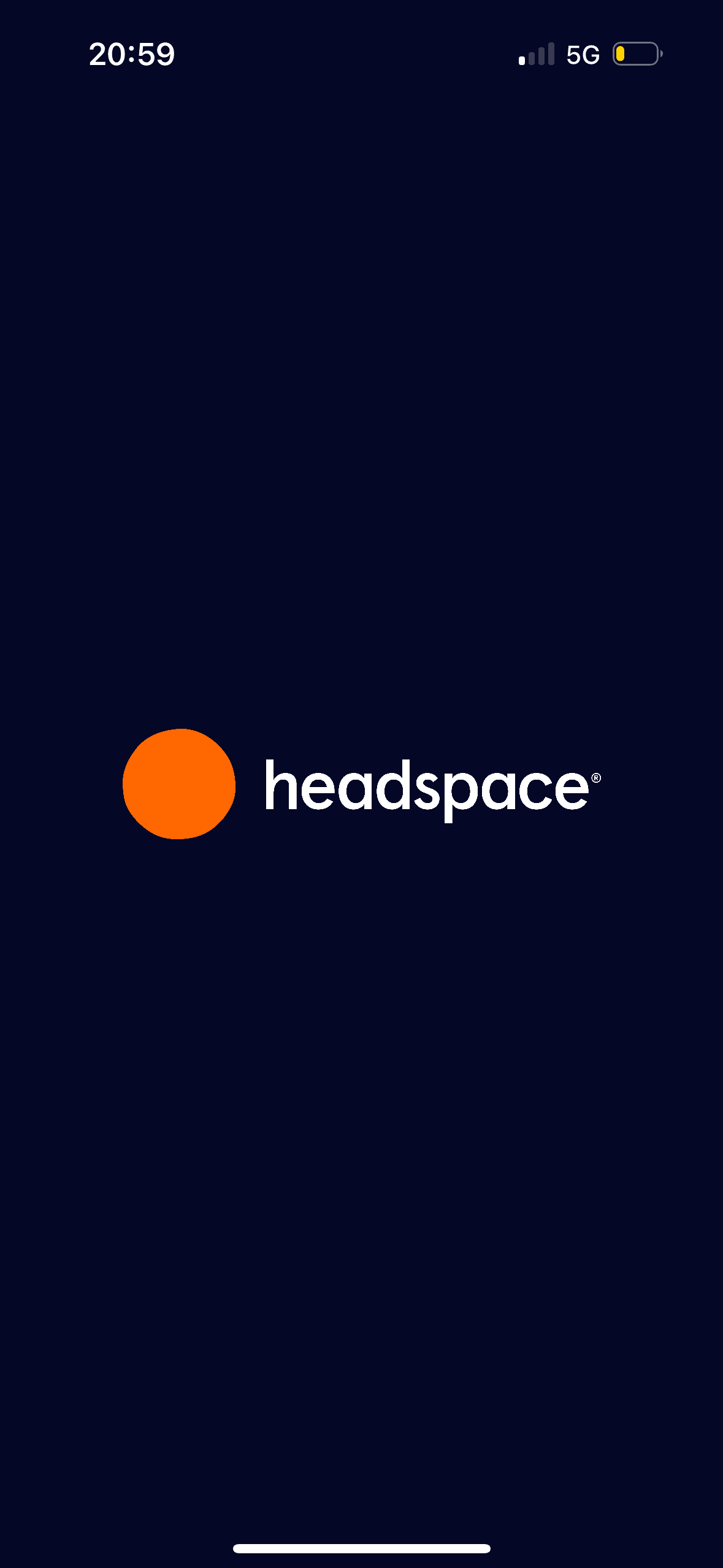 Headspace: Headspace splash screen