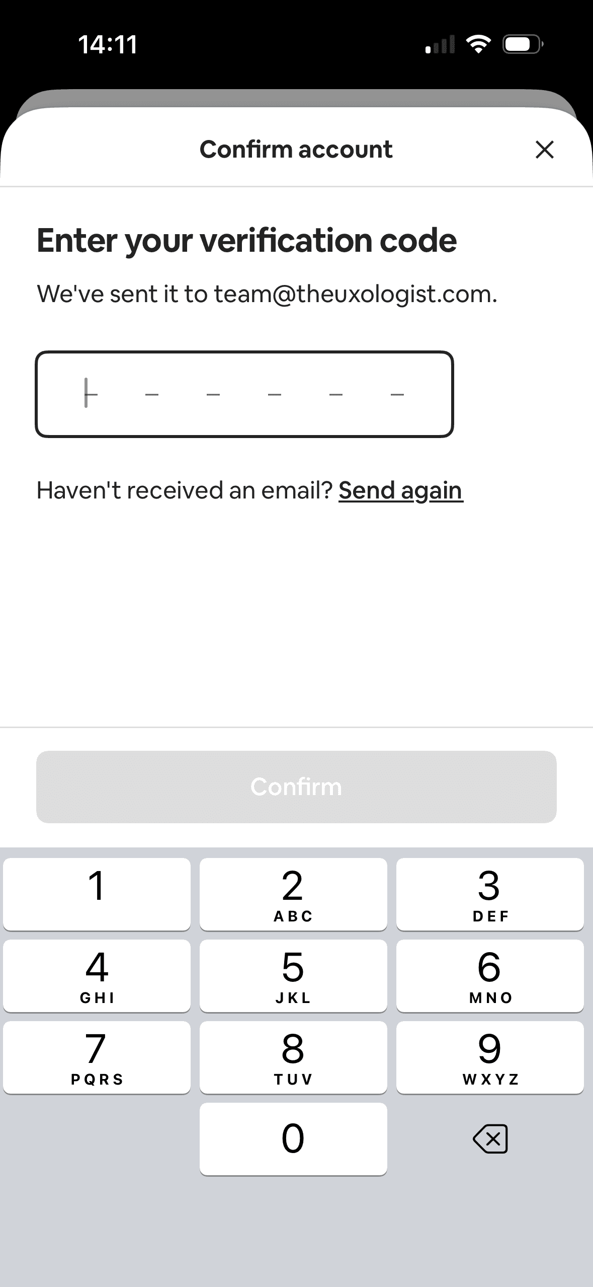 Airbnb: Confirm account