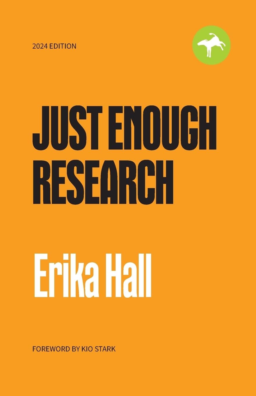 Cover of Just Enough Research