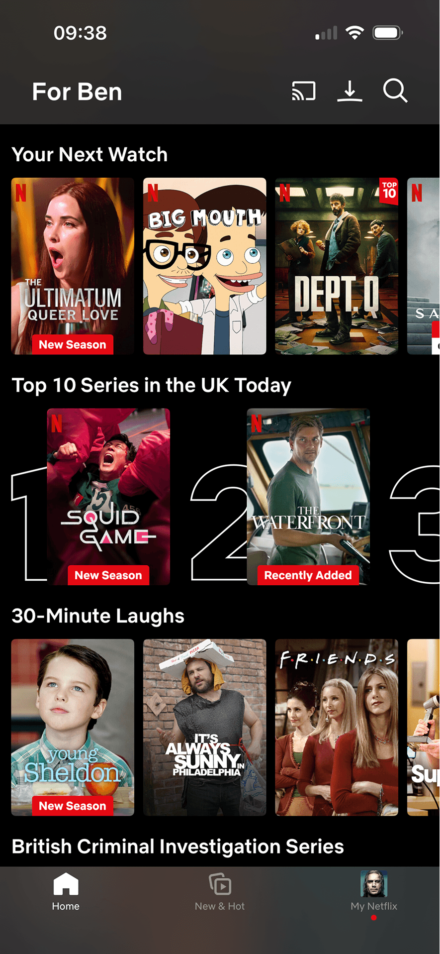 Netflix: Top 10 and your next watch