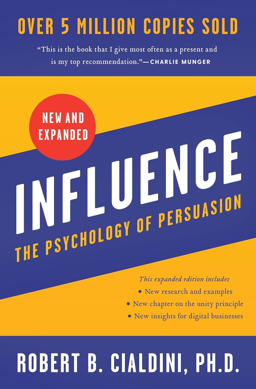 Cover of Influence, New and Expanded: The Psychology of Persuasion