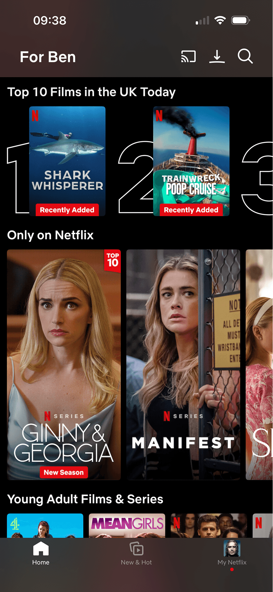 Netflix: Exclusive and trending Netflix content